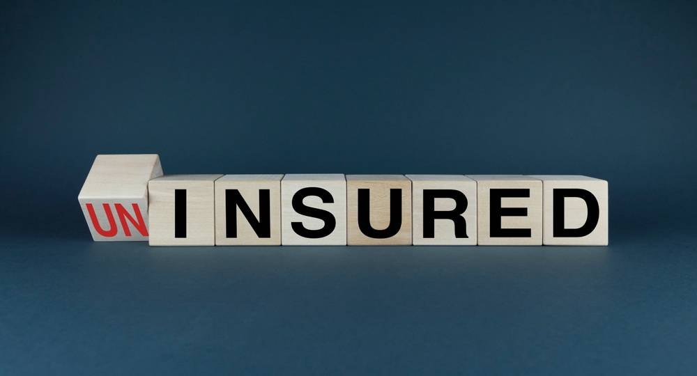 Uninsured Uninsured Word In Blocks